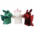 Soft Fabric Fantasy Hand Puppet Set for Dramatic Play