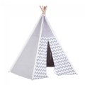 Thumbnail Image of Easy View Foldable Gray and White Canvas Tent