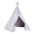 Thumbnail Image #2 of Easy View Foldable Gray and White Canvas Tent