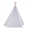 Thumbnail Image #3 of Easy View Foldable Gray and White Canvas Tent