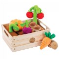 Veggie Garden with Colorful Plush Vegetables