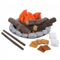 Alternate Image #2 of Campout Campfire and S'Mores Soft Toy Camp Set