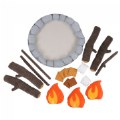 Thumbnail Image #3 of Campout Campfire and S'Mores Soft Toy Camp Set