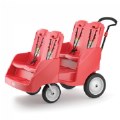 Parade 4 Child Stroller - Red