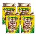 Crayola® Colors of the World 24-Count Crayons - Set of 4