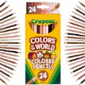 Alternate Image #3 of Crayola® Colors of the World 24-Count Colored Pencils - Set of 4
