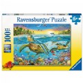 Alternate Image #2 of Sea Turtle Floor Puzzle - 100 Piece