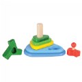 Alternate Image #2 of Green Island Wooden Puzzle and Stacker