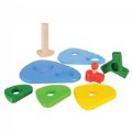 Alternate Image #3 of Green Island Wooden Puzzle and Stacker