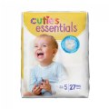 Alternate Image #2 of Cuties Diapers 12 Pack - Size 5 - 27 lbs. & up - 324 Diapers