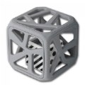 Primary Thumbnail of Chew Cubes&trade; Teether Rattle - Dark Gray