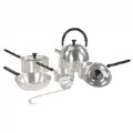 Alternate Image #3 of Aluminum Cooking Set with Stainless Steel Utensils - 14 Pieces