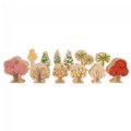 Alternate Image #3 of Four Seasons Double-Sided Wood Trees - 12 Pieces