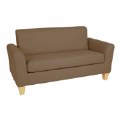 Thumbnail Image of Modern Vinyl Couch - Brown