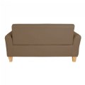 Thumbnail Image #3 of Modern Vinyl Couch - Brown