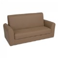 Thumbnail Image of Toddler Modern Vinyl Couch - Brown