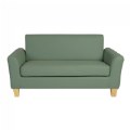 Thumbnail Image #2 of Modern Vinyl Couch - Green