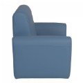 Alternate Image #4 of Toddler Modern Vinyl Chair - Blue
