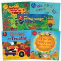 Sing Along Books with Audio and Video - Set of 5