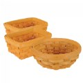 Thumbnail Image of Wooden Baskets - Set of 3