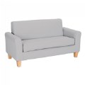 Thumbnail Image of Sense of Place Gray Vinyl Couch