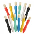 Thumbnail Image of Chubby Handle Assorted Color Paint Brushes - Set of 12
