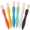 Alternate Image #2 of Triangle Grip Assorted Paint Brushes - Set of 12