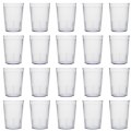 8 oz. Clear Stackable Tumbler - Set of 20