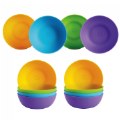 Multicolor Bowls - Set of 12