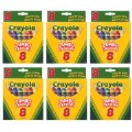 Thumbnail Image of Crayola® 8-Count Crayons - Jumbo - So Big Size - 6 Boxes