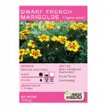 Alternate Image #2 of Dwarf French Marigold Seeds 3-Pack