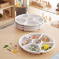 Alternate Image #2 of Loose Parts Sorting Trays - Set of 4 - White