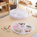 Alternate Image #6 of Loose Parts Sorting Trays - Set of 4 - Clear