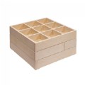 Loose Parts Stacking Wooden Trays - Set of 4