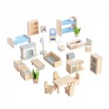 Thumbnail Image of Modern Home Dollhouse Furniture - 24 Pieces