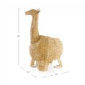 Alternate Image #7 of Giraffe Washable Wicker Floor Basket