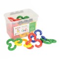 Thumbnail Image of Toddler 6" Trio Links - Shapes Sort and Stack Curves - 16 Pieces