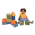 Alternate Image #2 of Soft Vinyl Building Blocks - 12 Pieces