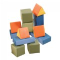 Soft Vinyl Building Blocks - 12 Pieces