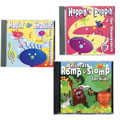 Toddlers On The Move CD's - Set of 3