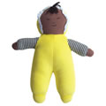 Girl Kuddle Doll - Medium Skin Tone and Dark Hair