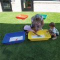 Alternate Thumbnail #3 of Durable Plastic Activity Bin - Set of 4