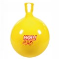 Thumbnail Image of Children's Bouncing Hop 45 Ball Yellow 18" diameter