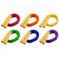 8' Speed Jump and Activity Ropes - Set of 6 Different Colors