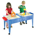 Double Tray Sand & Water Table - Blue