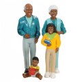 Alternate Image #4 of Block Family Play Set - African-American