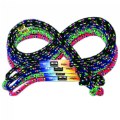 8' Confetti Multicolor Jump Rope for Engaging Physical Activity - Set of 4