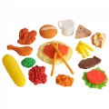 Alternate Image #4 of Life-size Pretend Play Breakfast, Lunch and Dinner Meal Sets