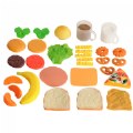 Alternate Image #4 of Life-size Pretend Play Lunch Meal Set - 32 Pieces