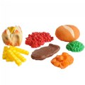 Thumbnail Image #2 of Life-size Pretend Play Dinner Meal Set - 24 Pieces